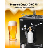 CO2 Tank 25 lbs Aluminum Alloy Cylinder with CGA320 Valve DOT Approved